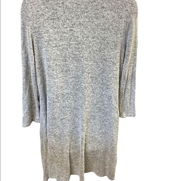 FORTUNE + IVY, Women’s Regina Hacci Knit Dress Sz‎ L, Heather Gray, Long Sleeves - Picture 4 of 12
